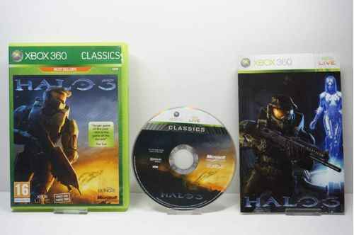 Consola de videojuegos Microsoft XBOX 360 HALO 3 Reacondicionada