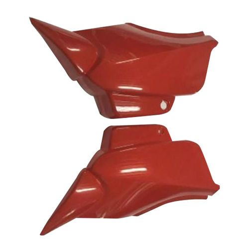 Cubierta lateral derecha izquierda set italika ft 150 roja (15-16)