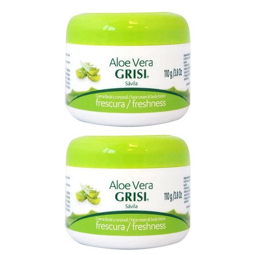 Crema facial y loción corporal Grisi Aloe Vera Freshness 112 ml