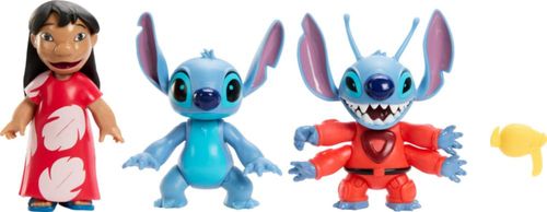 Figura Mattel Disney Lilo y Stitch buscando a Ohana x3