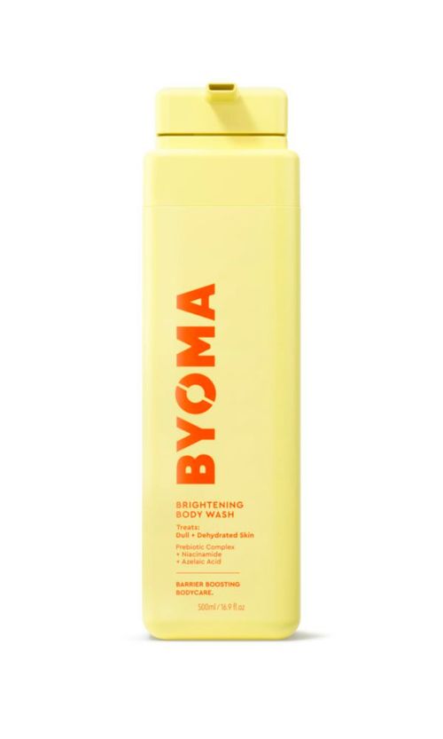 Gel de baño BYOMA Brightening con niacinamida y ácido azelaico 500 ml