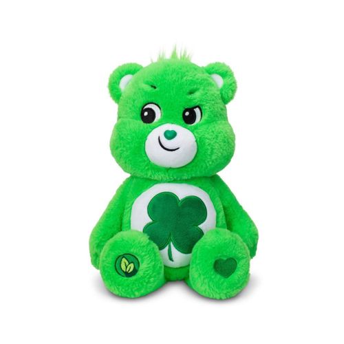Peluche Care Bears Good Luck Bear 14 pulgadas verde durante más de 4 años