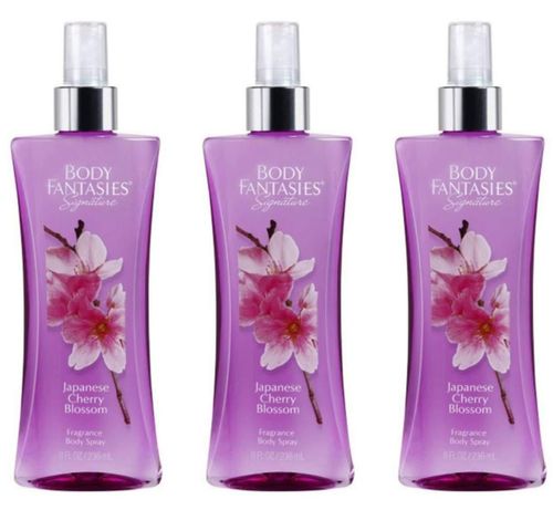 Body Fantasies Cherry Fantasy Body Spray para mujer 240 ml
