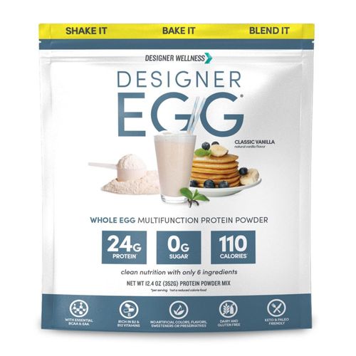 Proteína en polvo Designer Wellness Designer huevo y vainilla 350 g