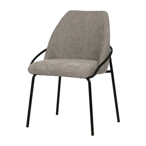 Set de 2 Sillas de Comedor Budelli Color Beige