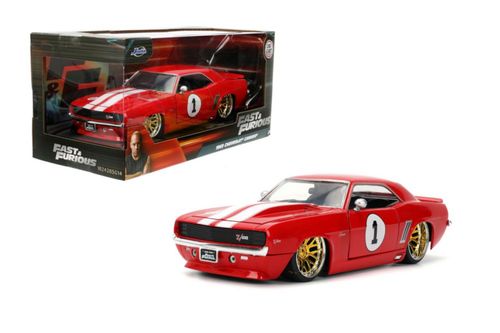 Maqueta de coche fundido a presión Jada Toys Fast & Furious 1969 Chevy Camaro