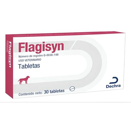 Flagisyn* 30 tabletas linea antimicrobianos laboratorio dechra