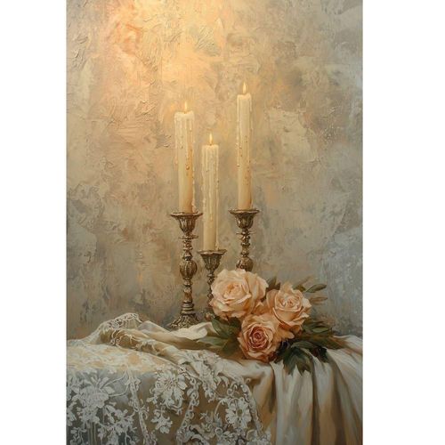 Cuadro Decorativo Impreso 70x100cm Velas