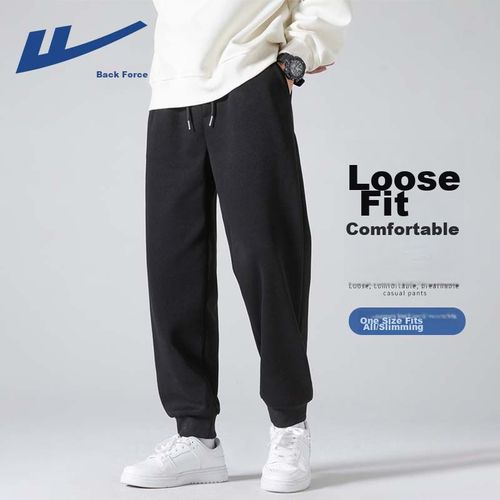 Pantalones Warrior Holgados Negro Para Hombre