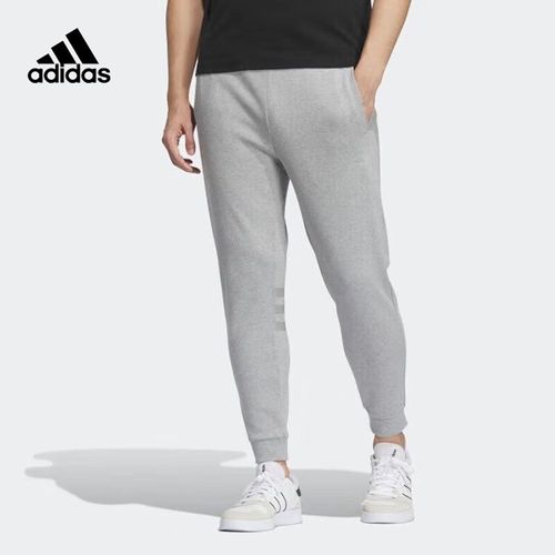 Pantalón Jogger Adidas Ik6020 Gris Claro Para Hombre