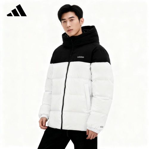 Chaqueta Adidas Acolchada Blanca Para Hombre