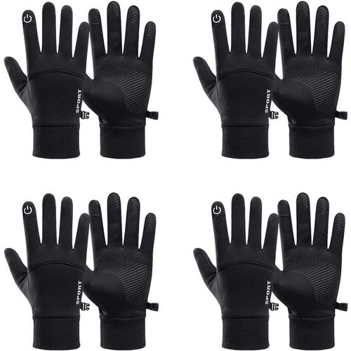 Manoplas Acolchadas de Invierno MXGIW-014 SnowGlovBlack Guantes Térmicos de Invierno