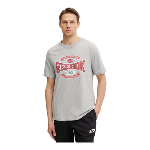 Playera REEBOK Hombre 100218840 GRIS T-SHIRT