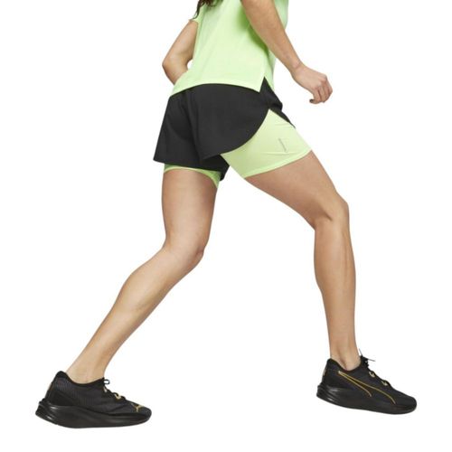 SHORT PUMA MUJER RUN FAVORITE WOVEN 2IN1 3 SH NEGRO 52318155