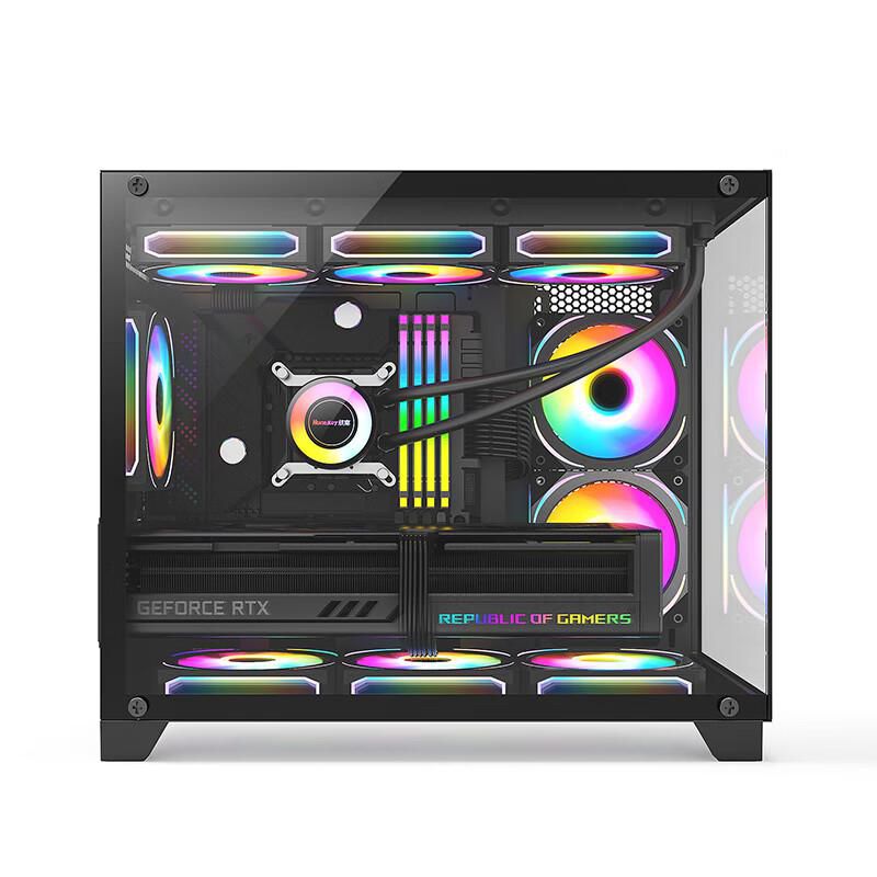 Funda Para Pc Huntkey S960 Torre Completa Negra