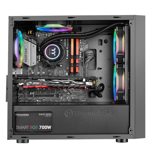 Funda Media Atx Thermaltake Commander F1 Aluminio 30Cm X 27Cm