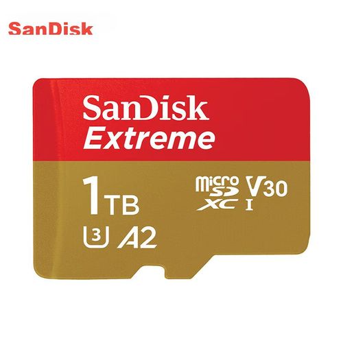 Tarjeta De Memoria Sandisk Microsd 1Tb A2 V30 U3 4K Ultra Gold