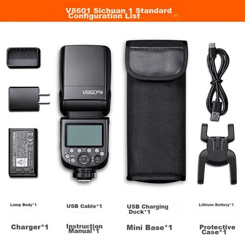 Flash Godox V860Iii Para Nikon Portátil Ttl Batería Litio