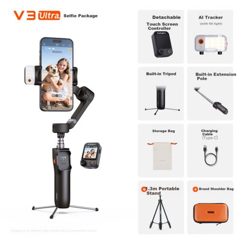 Estabilizador Gimbal Hohem Isteady V3 3 Ejes Portátil Para Smartphone