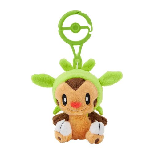 Peluche de Pokémon Center con mosquetón Chespin