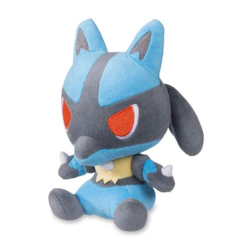 Muñecos de peluche Pokémon Lucario de Pokemon Center - 7 pulgadas