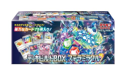 Caja de construcción de barajas del juego de cartas Pokémon Escarlata y Violeta: Stella Miracle (versión japonesa)