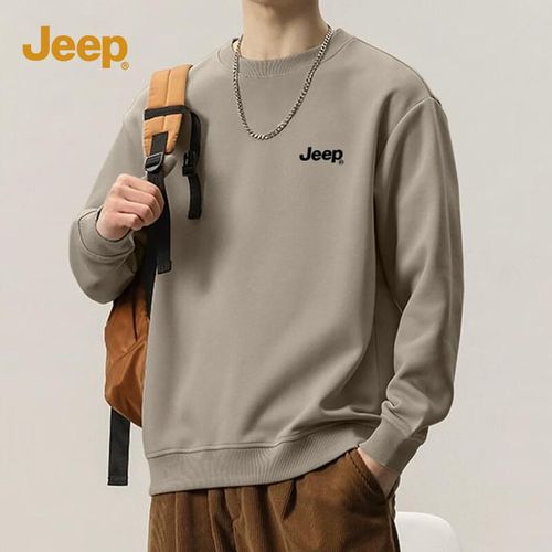 Sudadera Jeep De Manga Larga Gruesa Para Hombre