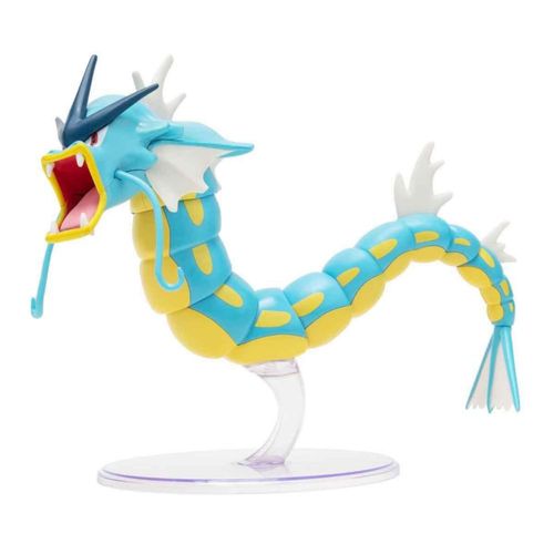 Figura de batalla épica Pokémon Gyrados - Figura articulada de batalla épica de 30 cm con soporte de exhibición