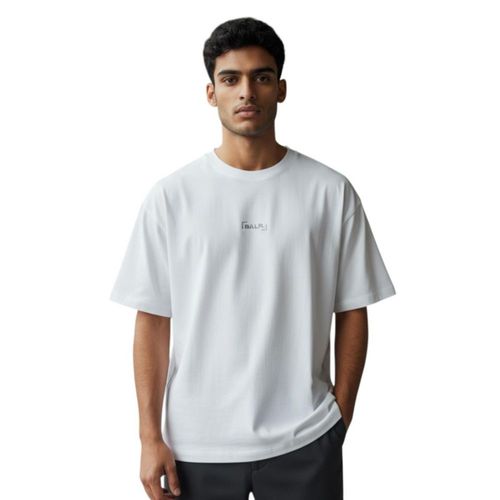 Playera T-Shirt BALR End To End Box Bright White