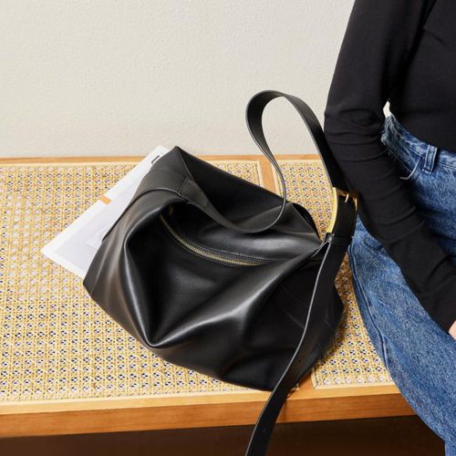 Bolsa Cuero Nalandu Tote Mujer