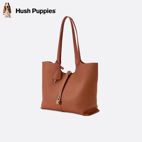 Bolsa Tote Hush Puppies Cuero Genuino