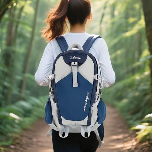 Mochila Escolar Disney Azul Marino