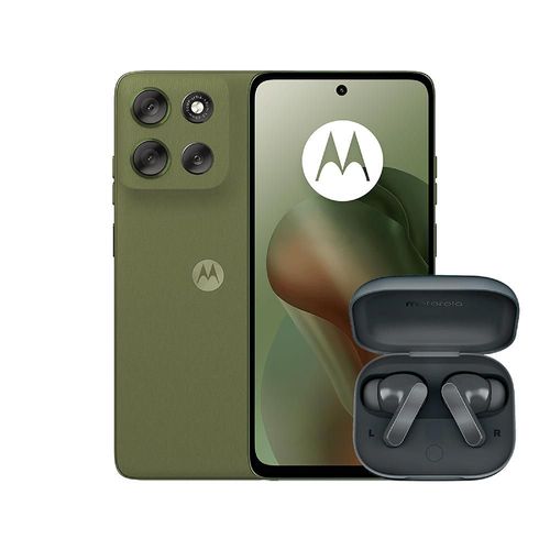 Combo Motorola Moto G56 8GB 256GB Verde + MotoBuds BASS