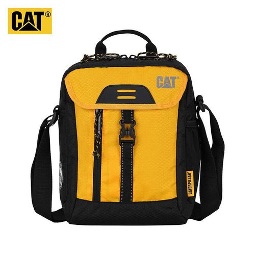 Bolsa Mensajera Cat 84875 Negro Y Amarillo