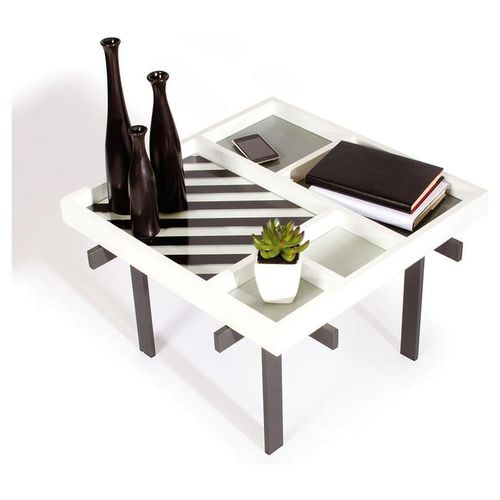Mesa de Centro Sauder Boutique Color Blanco Modelo 416986