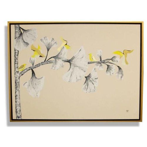 Cuadro Decorativo Flores Blancas