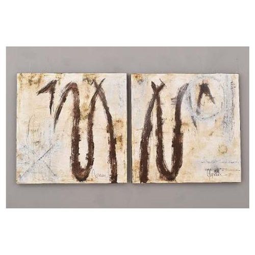 Cuadro Decorativo 2 piezas - GRAFOS