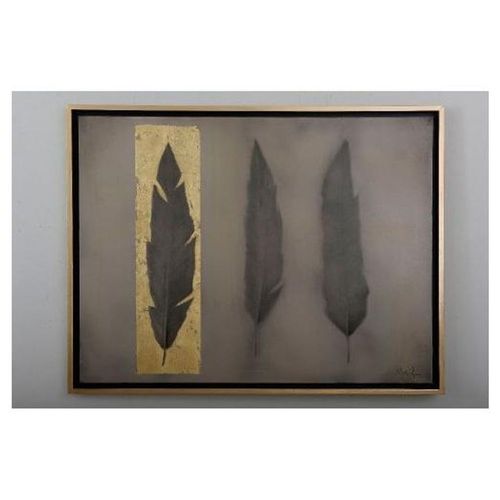 Cuadro Decorativo 1 pieza - PLUMAS JUNTAS