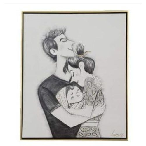 Cuadro Decorativo 1 pieza - LE FAMILLE