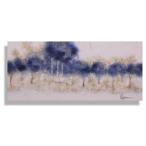 Cuadro Decorativo Bosque Azul