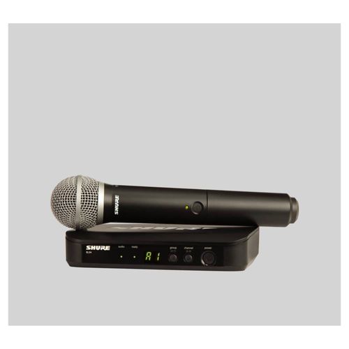 Micrófono Shure Inalambrico Con Receptor Blx24/pg58