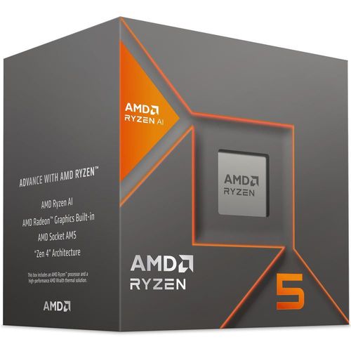 Procesador amd ryzen 5 8600g 4.3 ghz six core am5 100-100001237box