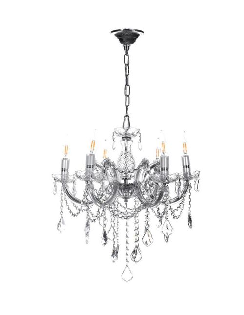 Candil Colgante Gamalux María Theresa Cristal de 6 Luces