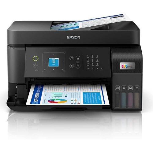 Impresora Multifuncional Epson L5590 EcoTank Wi-Fi Negro
