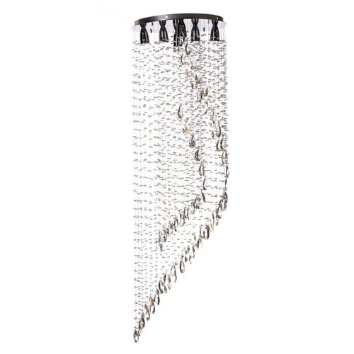 Candil Colgante Gamalux Williams Krystal Almendra de 6 Luces