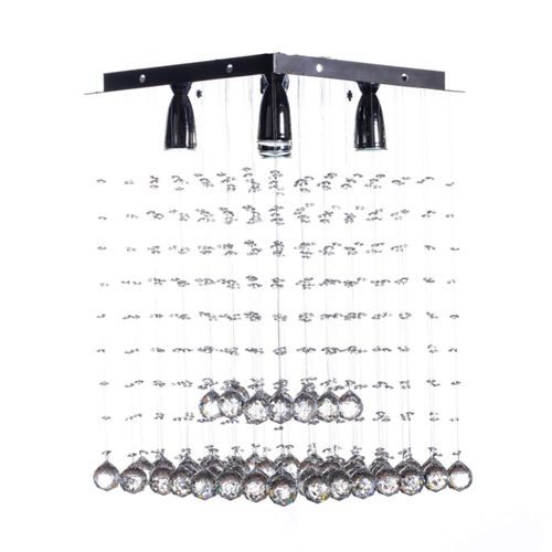 Candil Colgante Gamalux Williams Krystal Cubo de 5 Luces