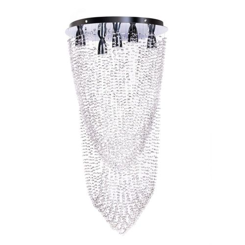 Candil Colgante Gamalux Williams Krystal Doble Columpio de 5 Luces