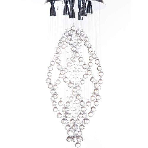 Candil Colgante Gamalux Williams Krystal Sandía de 6 Luces