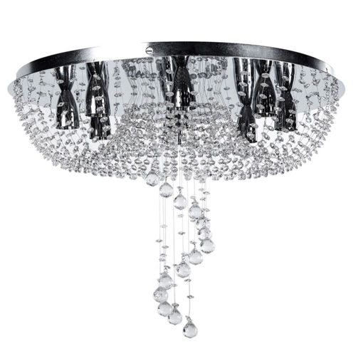 Candil Colgante Gamalux Williams Krystal Hongo de 6 Luces