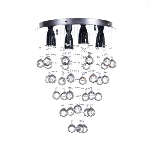 Candil Colgante Gamalux Williams Krystal Uvas de 6 Luces